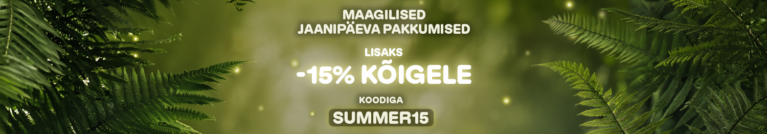Jaanip&auml;eva allahindlus Crocs.ee-s! Saa lisaks -15% soodustust koodiga SUMMER15. Kiirusta ostma juba t&auml;na &ndash; pakkumine kehtib piiratud aega.